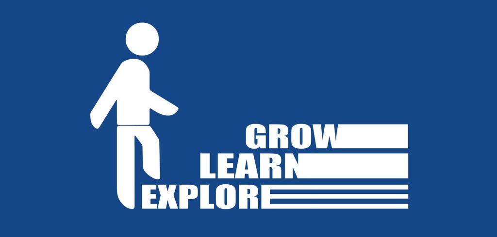 learn, grow, education