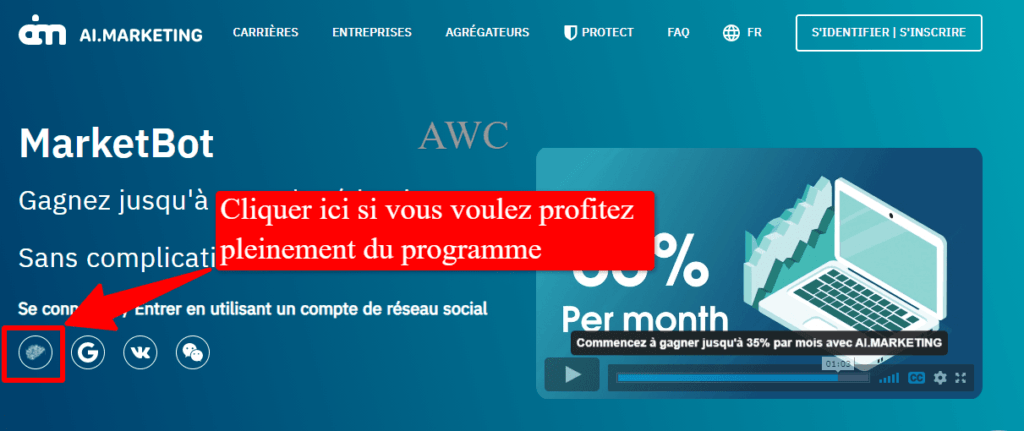 Ai Marketing avis - comment s'inscrire